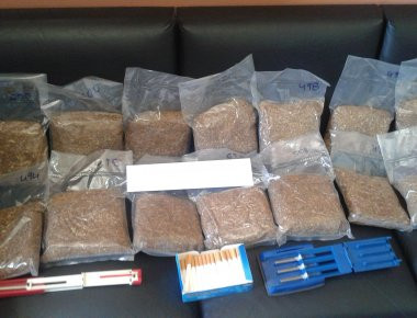 Πρέβεζα: Κατασχέθηκε μεγάλη ποσότητα παράνομου καπνού